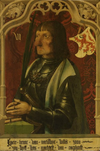 Portrait of Hendrik IV van Naaldwijk (c. 1430-96) by Unbekannt Unbekannt